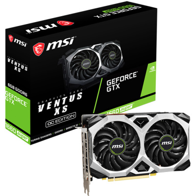 Видеокарта MSI GTX 1660 Super Ventus XS OC 6GB [Б/У]