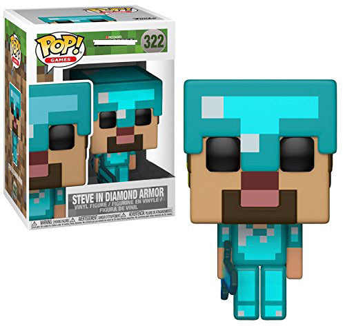 Фигурка Funko POP! Steve in diamond armor #322