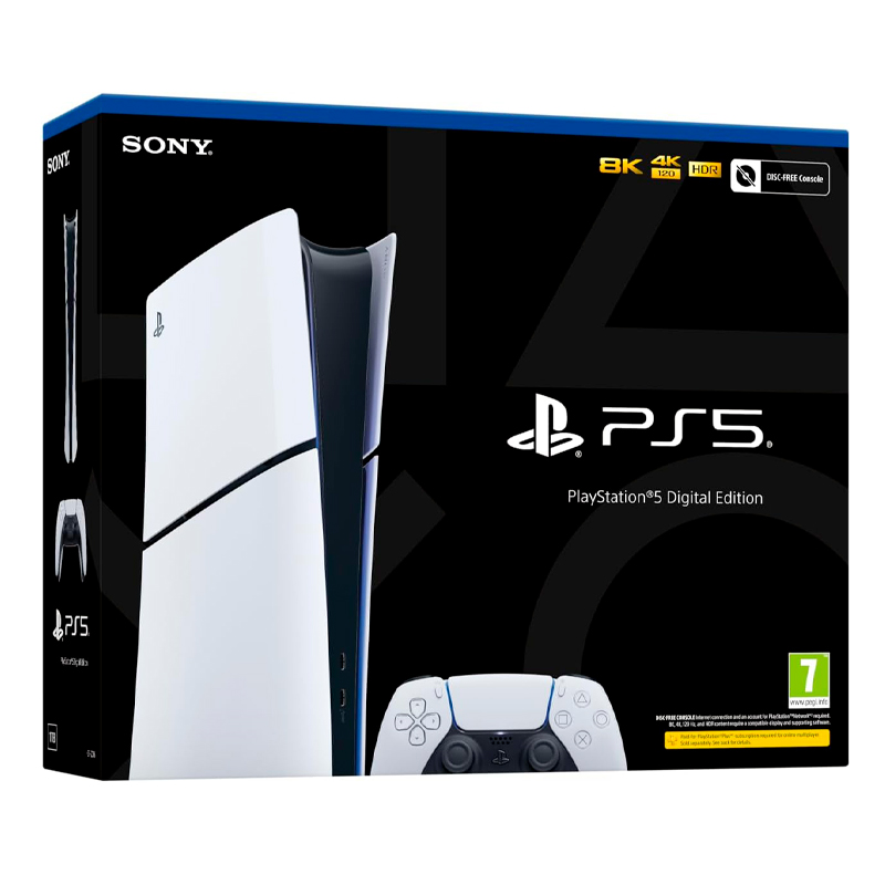 Sony PlayStation 5 Slim Digital Edition 825GB (CFI-2102B)