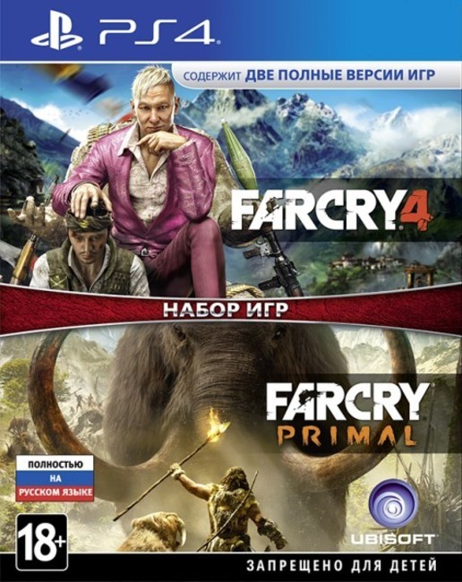 Комплект Far Cry 4 + Far Cry Primal (PS4)