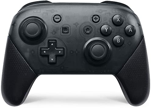 Геймпад беспроводной PRO Controller для Nintendo Switch Черный (Реплика)