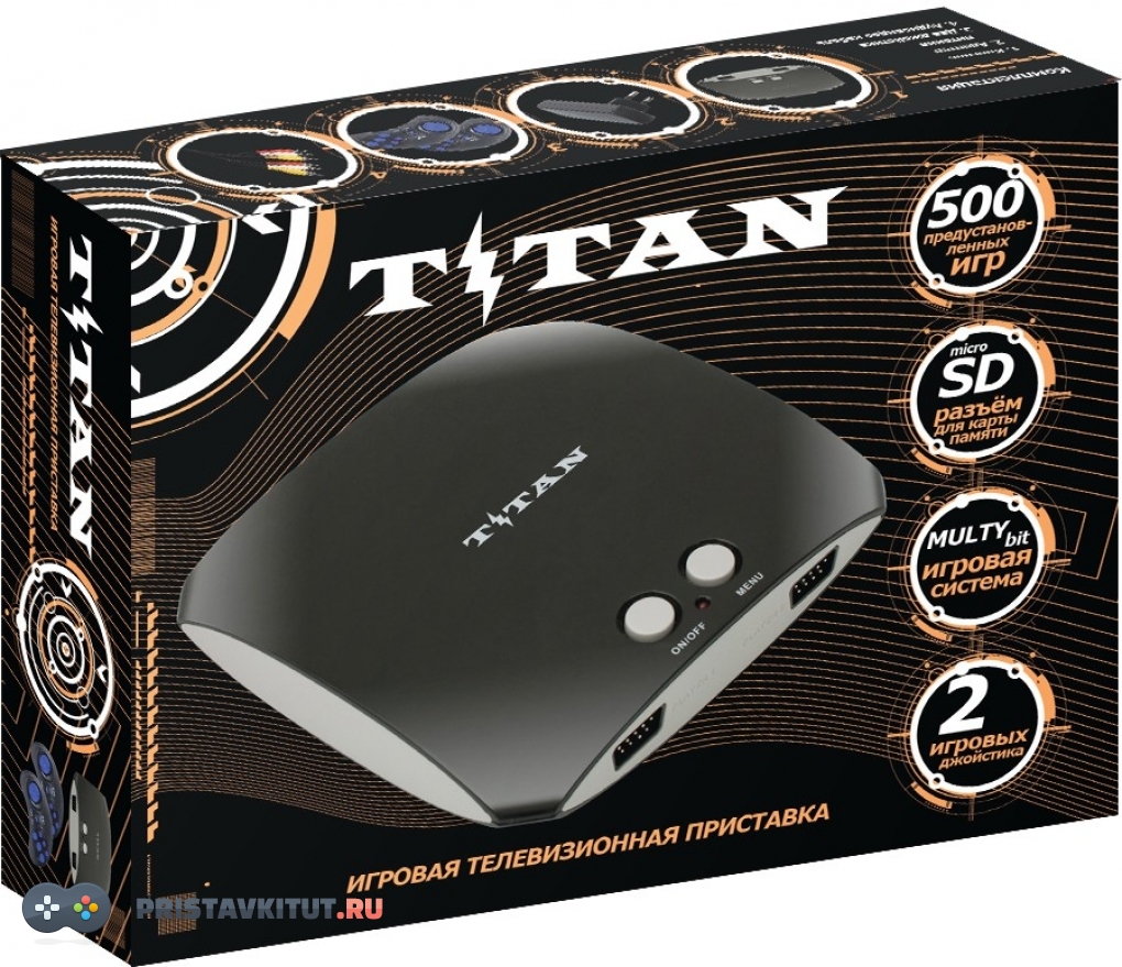 Sega Magistr Titan (500 встроенных игр)
