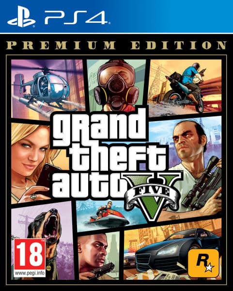 Grand Theft Auto 5 Premium Online Edition (PS4)