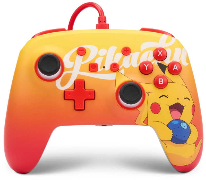 Switch Controller Wired PowerA Pokеmon Oran Berry Pikachu