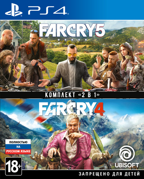 Far Cry 5 + Far Cry 4 (PS4)