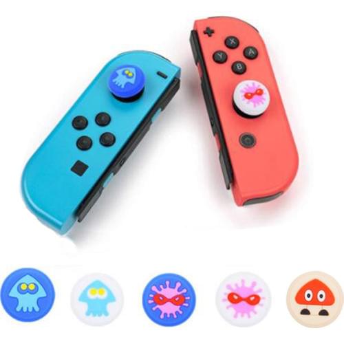 Силиконовые насадки на стики Nintendo Switch (4шт)
