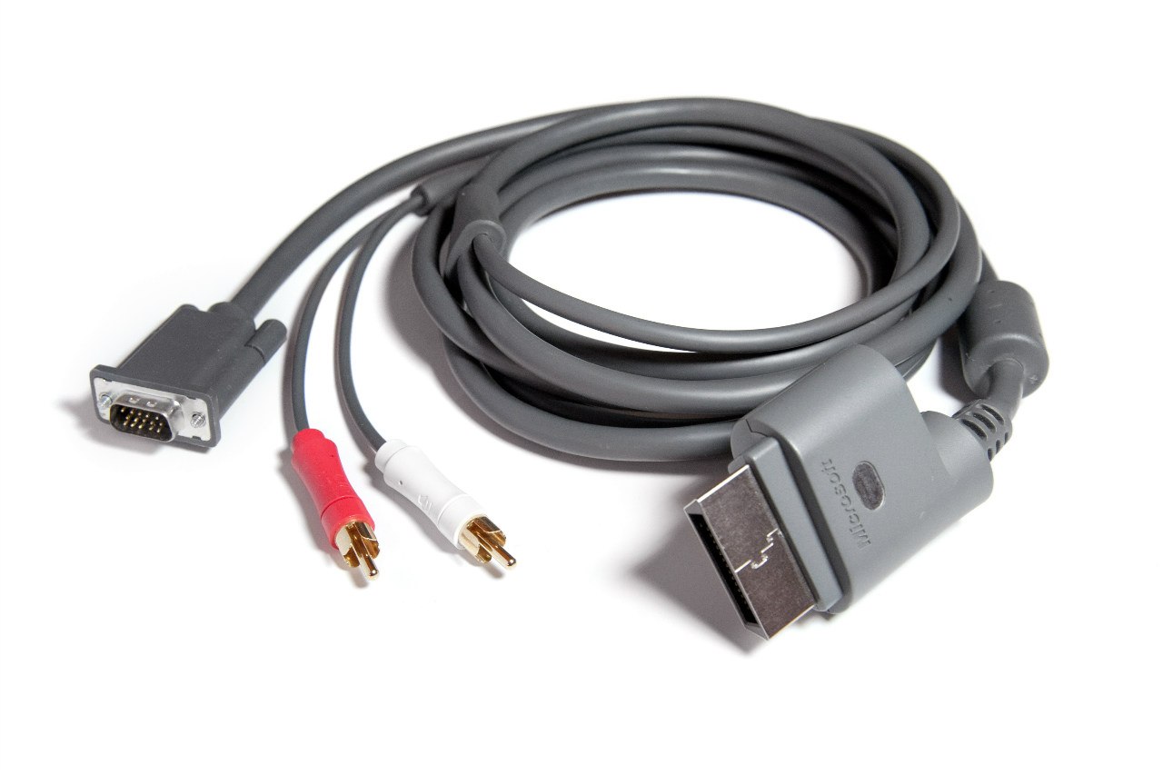 Xbox 360 VGA HD AV Cable