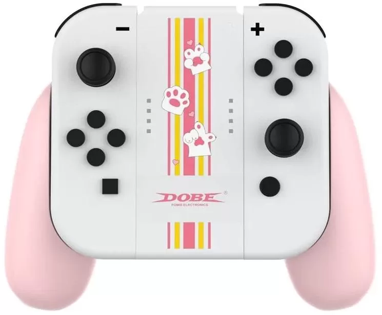 Dobe Charging Grip Pink with Batt (Nintendo Switch)