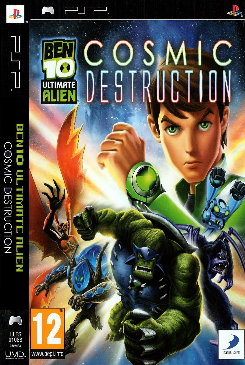 Ben 10 Ultimate Alien: Cosmic Destruction (PSP) [Б/У]
