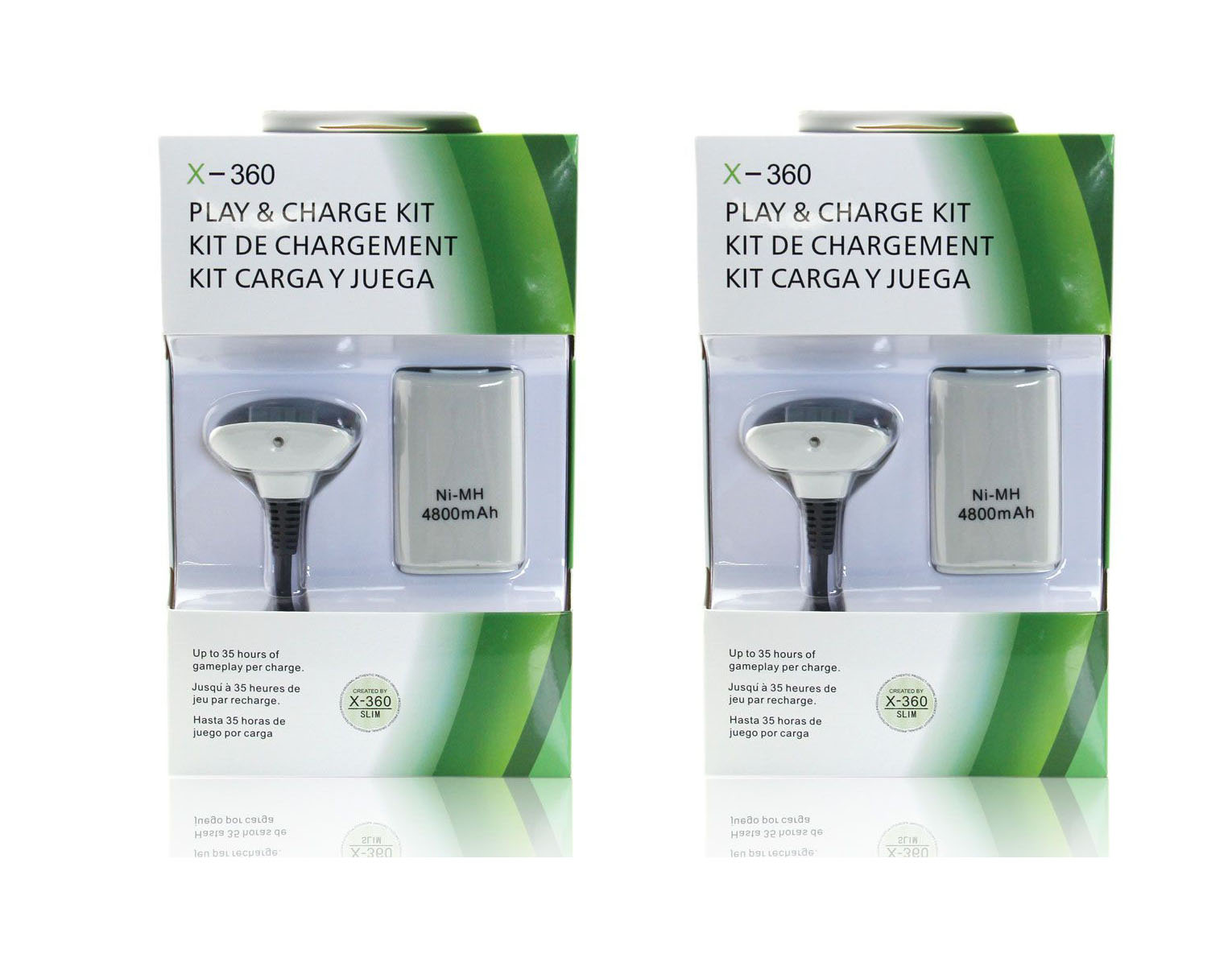 Х-BOX 360 Play & Charge Kit (Набор 5-in-1) Белый