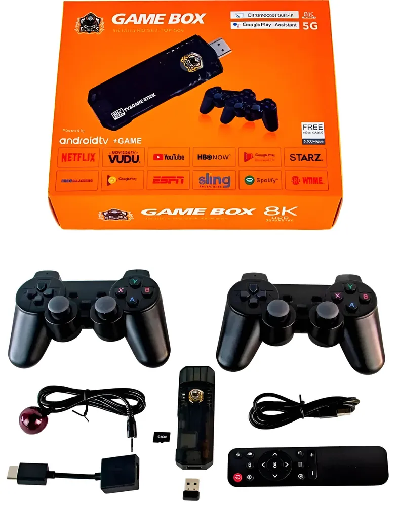 Игровая + TV приставка GameBox 