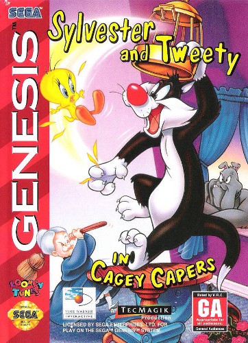 Sylvestr & Tweety in cagey capers