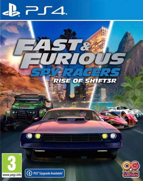 Fast and Furious: Spy Racers Rise of SH1FT3R (PS4)(БУ)