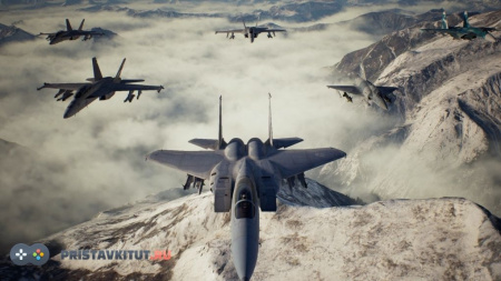 Ace Combat 7: Skies Unknown (поддержка PS VR) (PS4) [Б/У]