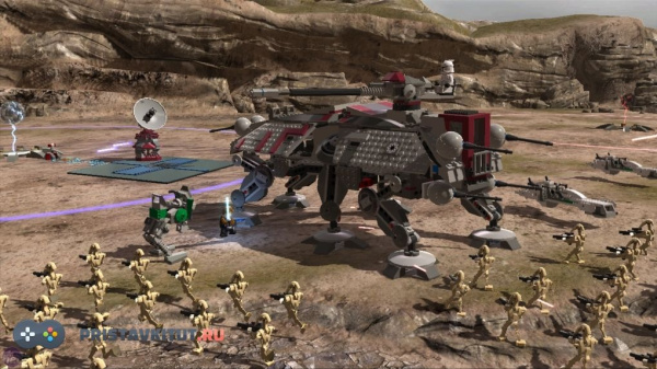 LEGO Star Wars 3: the Clone Wars (Xbox 360) [Б/У]