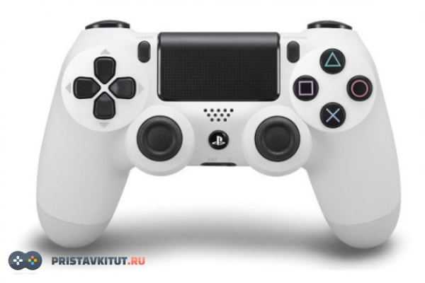Джойстик Dualshock 4 (G2) белый (Оригинал) [Б/У]