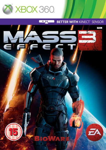 Mass Effect 3 (Xbox 360) (Без обложки) [Б/У]