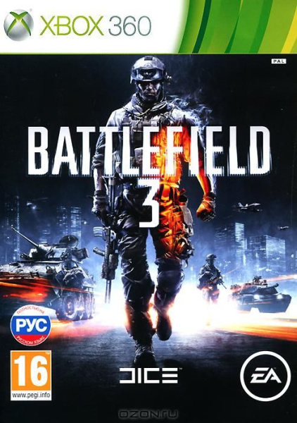 Battlefield 3 (Xbox 360) [Б/У]