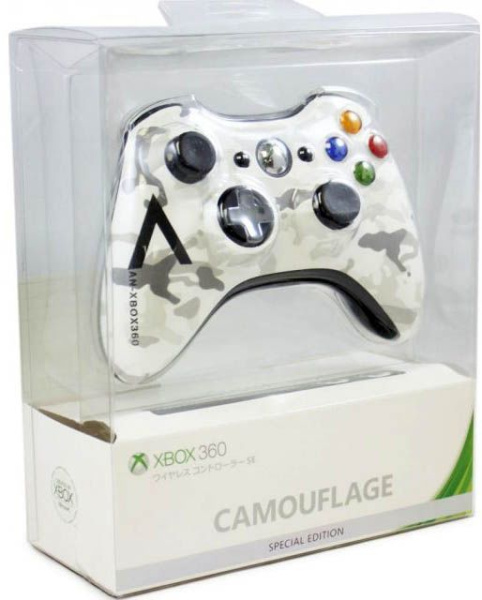 Геймпад для Xbox 360 Microsoft Wireless Arctic Camouflage