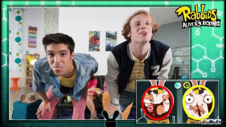 Rabbids Alive & Kicking (Xbox 360) [Б/У]