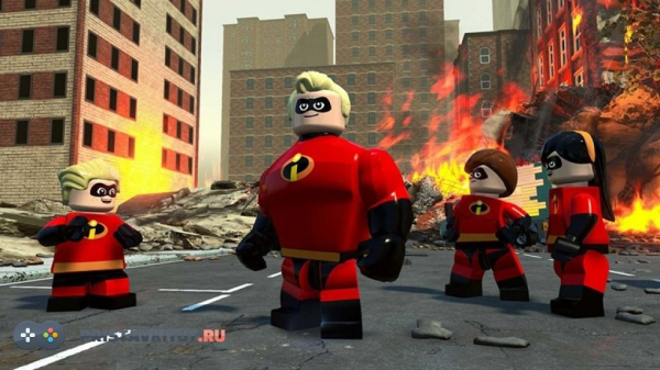 LEGO Суперсемейка (PS4) [Б/У]