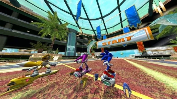 Sonic Free Riders (Xbox 360) [Б/У]