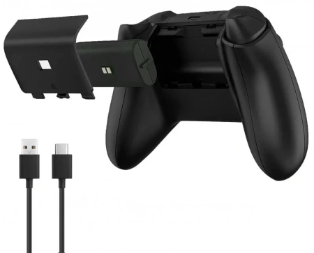Набор для Xbox Series S/X Play & Charge Kit Black 3м\1200mAH