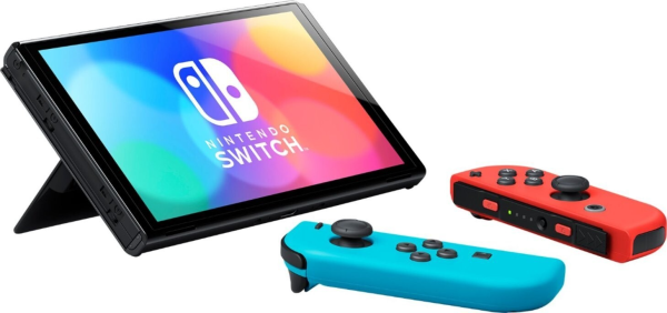 Nintendo Switch OLED 64GB Neon MOD SD512GB [Б/У]