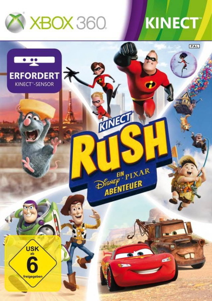 Kinect Rush: A Disney Pixar Adventure (Xbox 360) [Б/У]