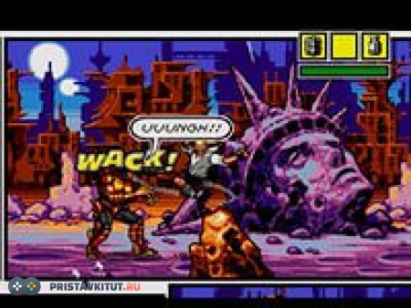 Comix Zone / Zero Tolerance / Rock roll racing / Bloodshot / Doom Troopers / Judge Dredd / Robocop vs terminator / Skeleton Krew / Terminator 2