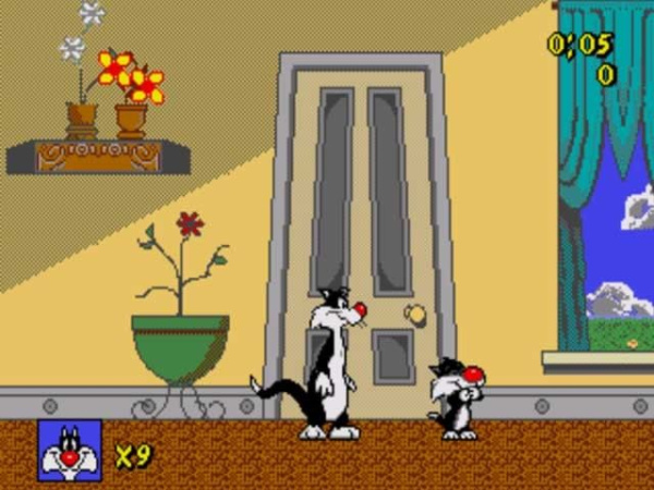 Sylvestr & Tweety in cagey capers