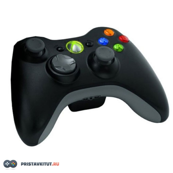 Беспроводной джойстик для Xbox 360 Черный