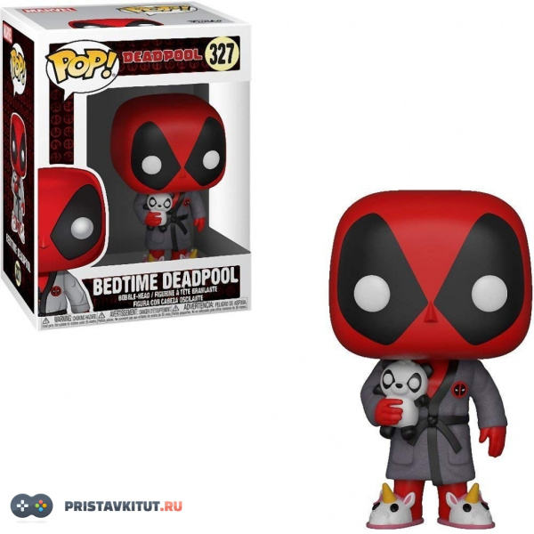 Фигурка Funko POP! Bobble: Marvel: Deadpool Playtime: Deadpool in Robe