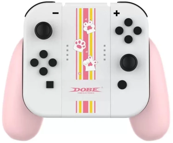 Dobe Charging Grip Pink with Batt (Nintendo Switch)