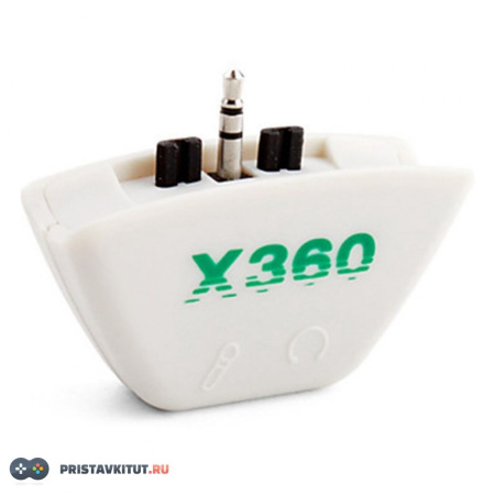 Переходник для обычных наушников (микрофона) XBOX360