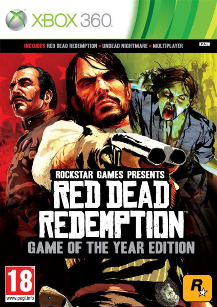 Red Dead Redemption Game of the Year edition (Xbox 360) [Б/У]