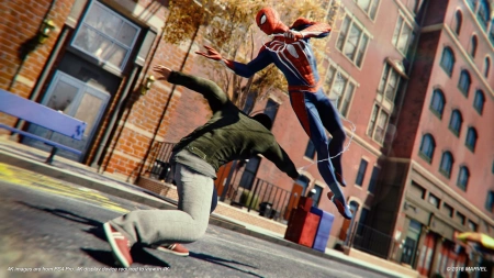 Marvel: Человек-паук  (Англ.) (PS4)