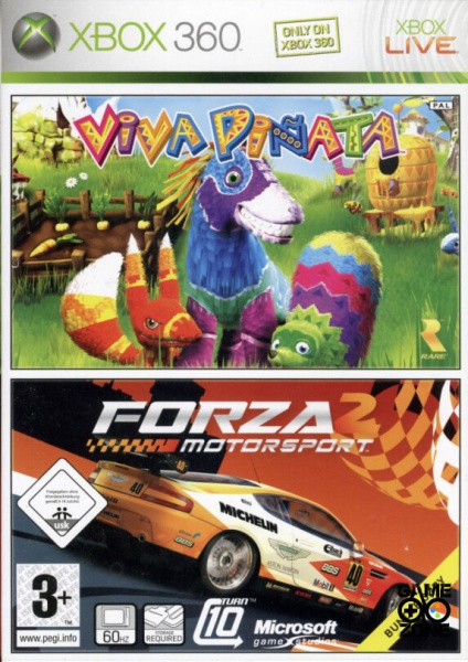 Viva Pinata + Forza Motorsport 2 Bundle (Xbox 360) [Б/У]