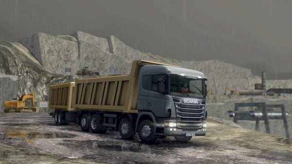 Диск Truck & Logistics Simulator (PS4) [Б/У]