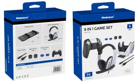 Набор аксессуаров 8 в 1 для Sony PS5