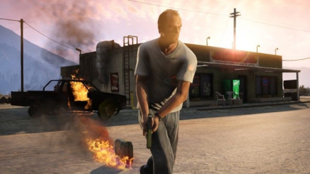 Grand Theft Auto 5 (Xbox 360) [Б/У]