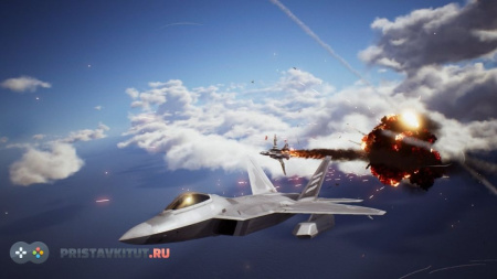 Ace Combat 7: Skies Unknown (поддержка PS VR) (PS4) [Б/У]