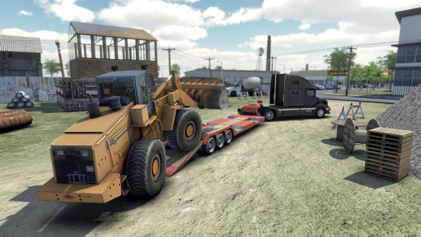 Диск Truck & Logistics Simulator (PS4) [Б/У]
