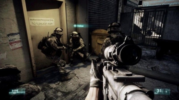 Battlefield 3 (Xbox 360) [Б/У]
