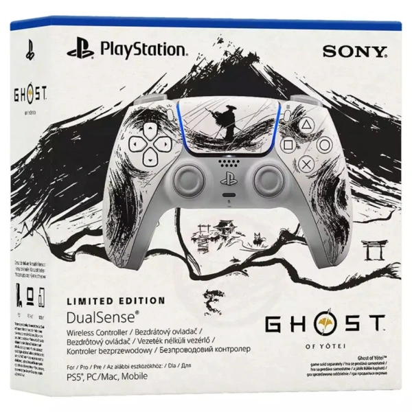 Беспроводной геймпад Sony DualSense Limited Edition (Ghost of Yotei Black)