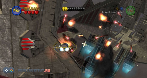Lego Star Wars: the Complete Saga (Xbox 360) (Без обложки) [Б/У]