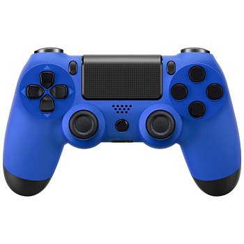 Геймпад беспроводной для PlayStation 4 (Синий) Дубликат