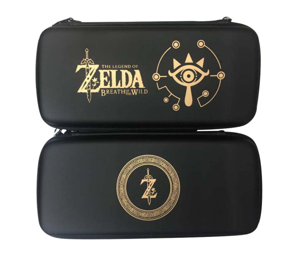 Чехол черный с рисунком для Nintendo Switch