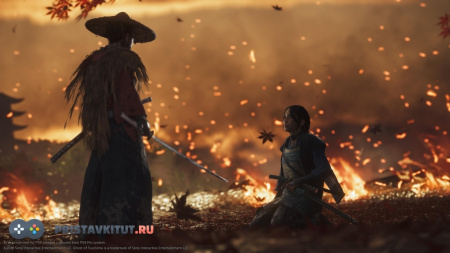 Ghost of Tsushima (Призрак Цусимы) (PS4) (Б/У)