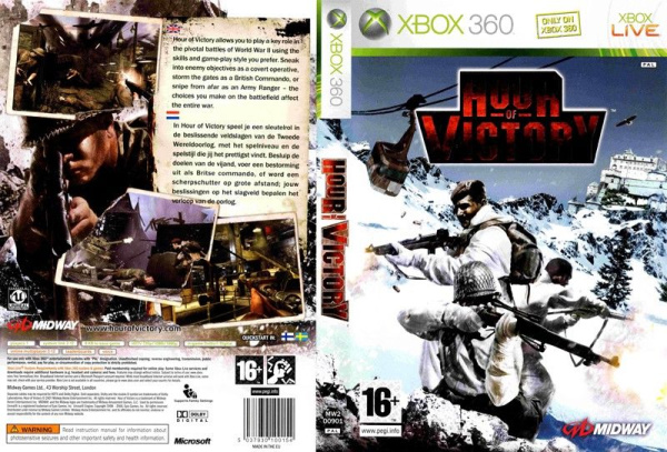 Hour of Victory (Xbox 360) (БУ)
